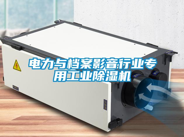 電力與檔案影音行業專用工業除濕機