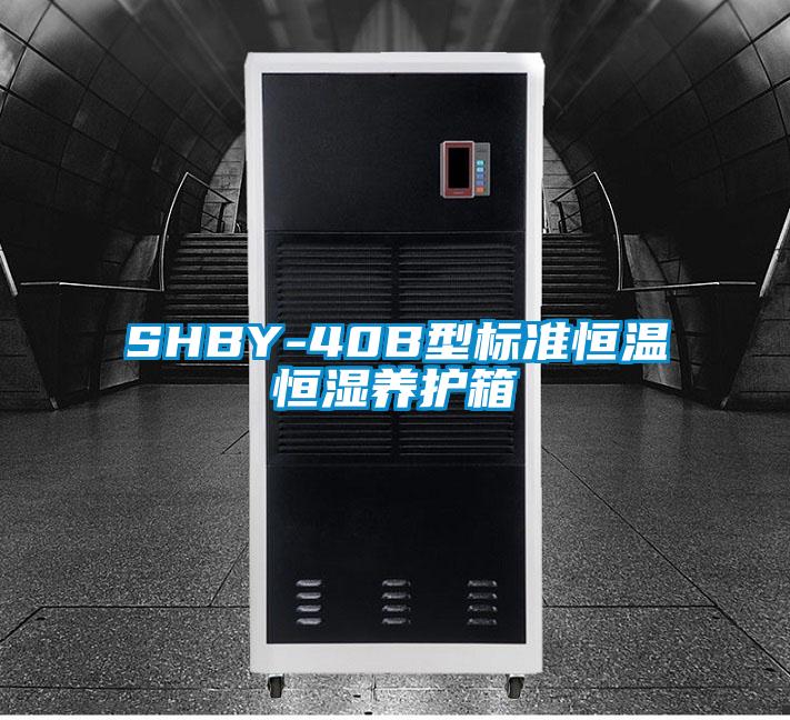 SHBY-40B型標準恒溫恒濕養護箱