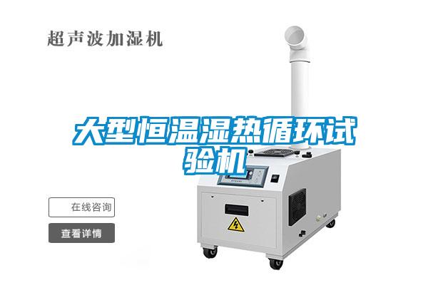 大型恒溫濕熱循環試驗機