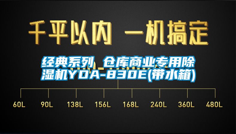 經典系列 倉庫商業專用除濕機YDA-830E(帶水箱)