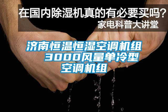 濟南恒溫恒濕空調機組  3000風量單冷型空調機組