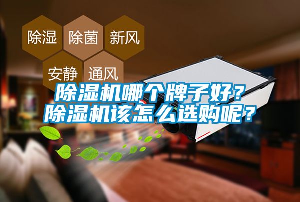 除濕機哪個牌子好？除濕機該怎么選購呢？