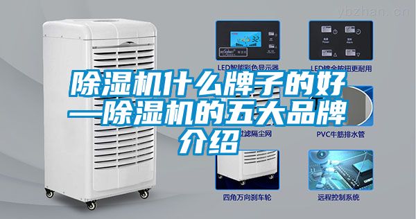 除濕機什么牌子的好—除濕機的五大品牌介紹