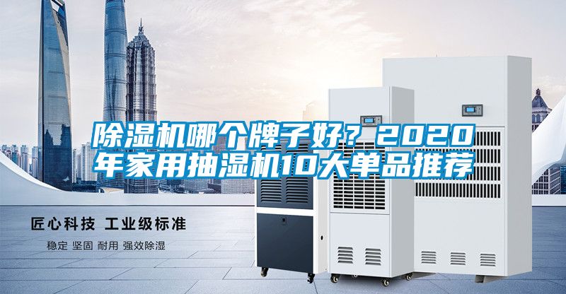 除濕機哪個牌子好？2020年家用抽濕機10大單品推薦