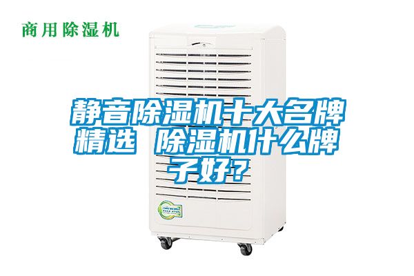 靜音除濕機十大名牌精選 除濕機什么牌子好？